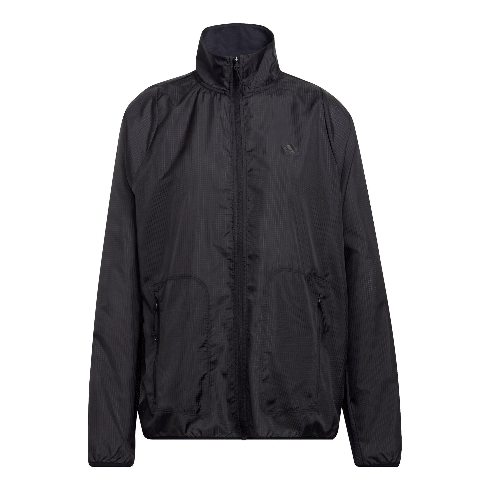 adidas RI 3 Bar Windbreak Laufjacke Damen - schwarz,