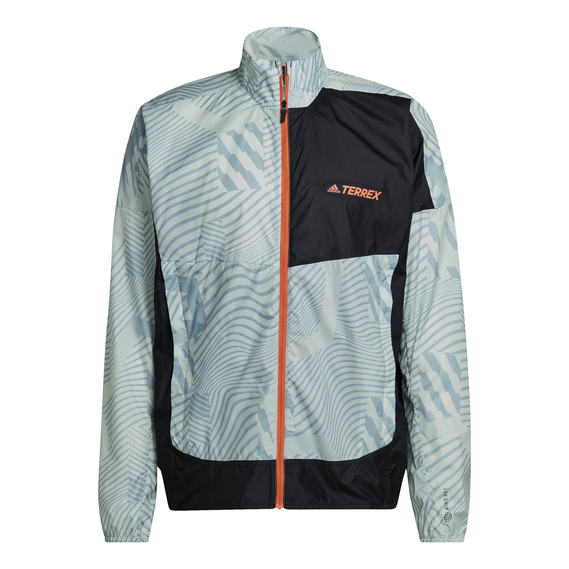 adidas Trail Laufjacke Herren - grün,