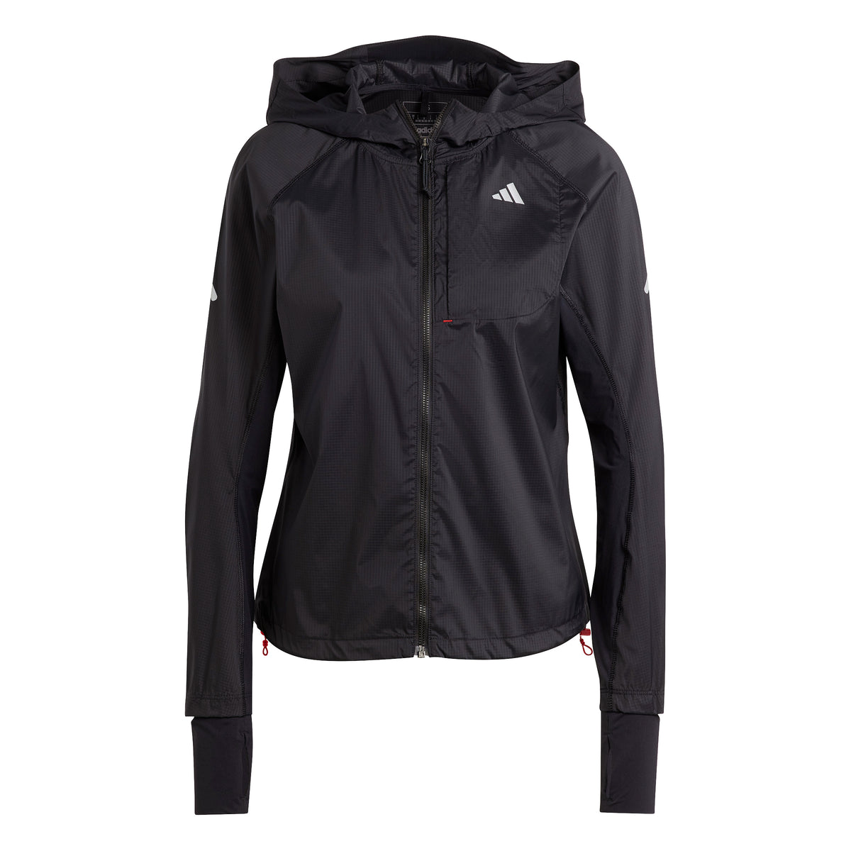 adidas Fast Laufjacke Damen - schwarz,