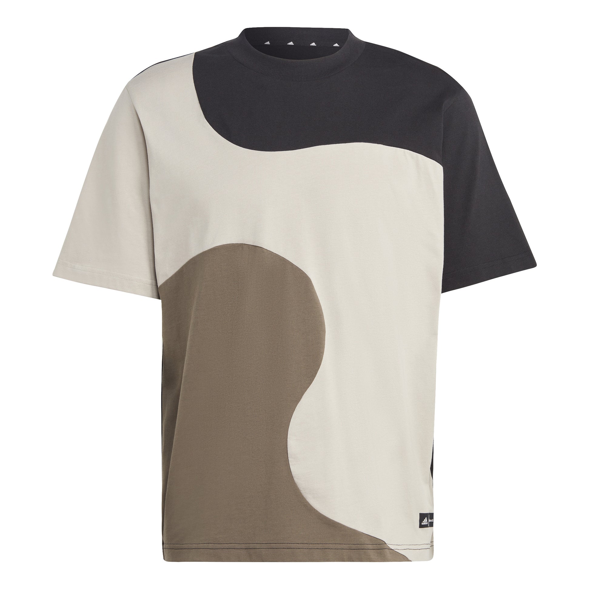 adidas Marimekko Future Icon 3 Stripes Laufshirt Herren - braun, schwarz