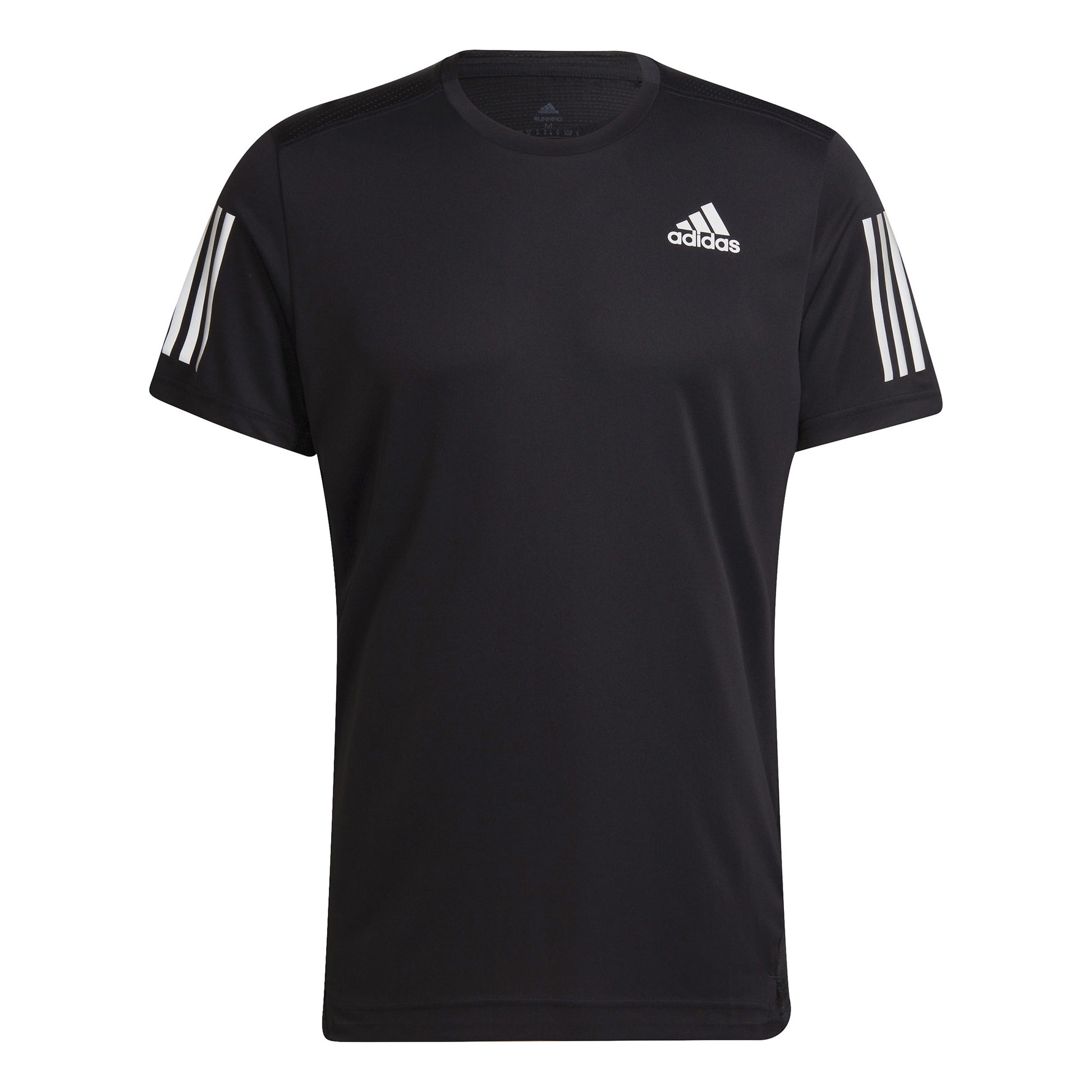 adidas Own the Run Laufshirt Herren - schwarz,
