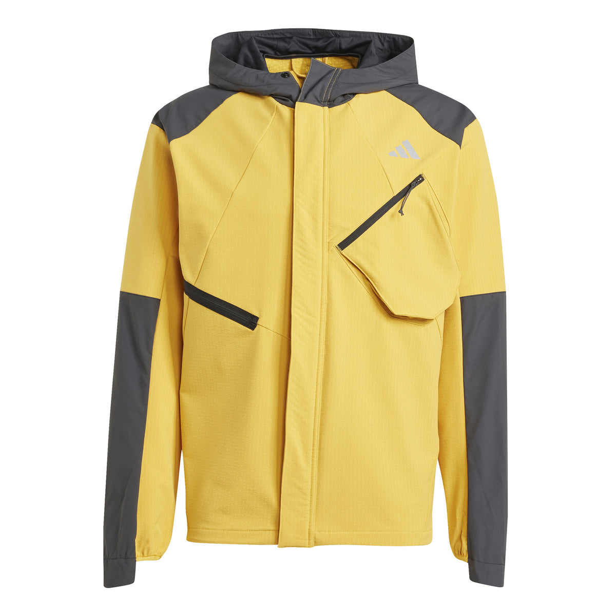 adidas Ultimate Cold Ready Laufjacke Herren - goldgelb, schwarz