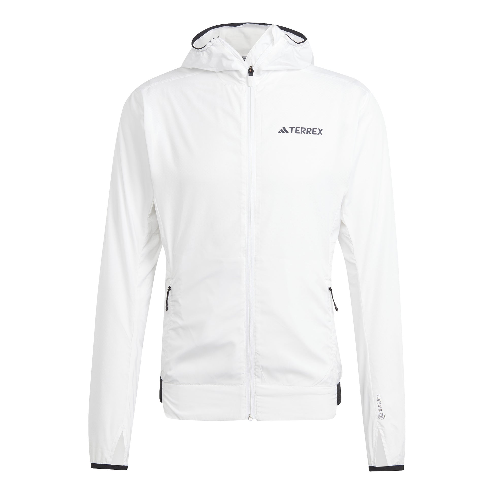 adidas Terrex XPR Wind Ready Laufjacke Herren - weiß,