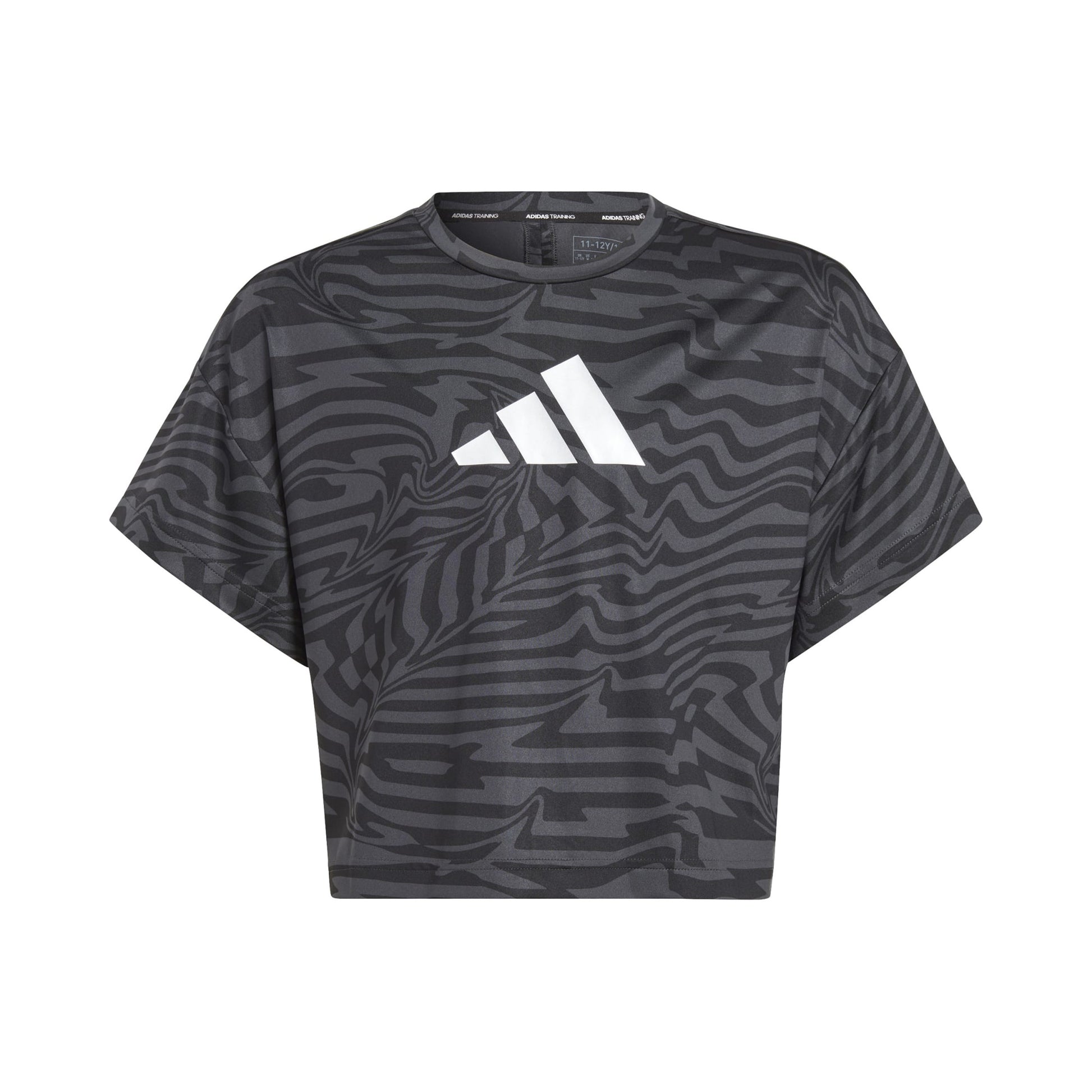 adidas Team Issue AOP T-Shirt Mädchen - schwarz, dunkelgrau