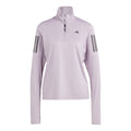 Own the Run Half-Zip Longsleeve Damen - flieder,
