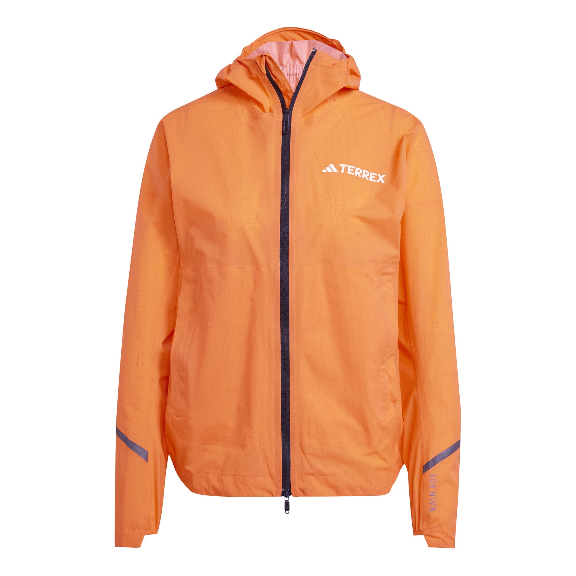 adidas Terrex XPR Light Rain Laufjacke Damen - orange,
