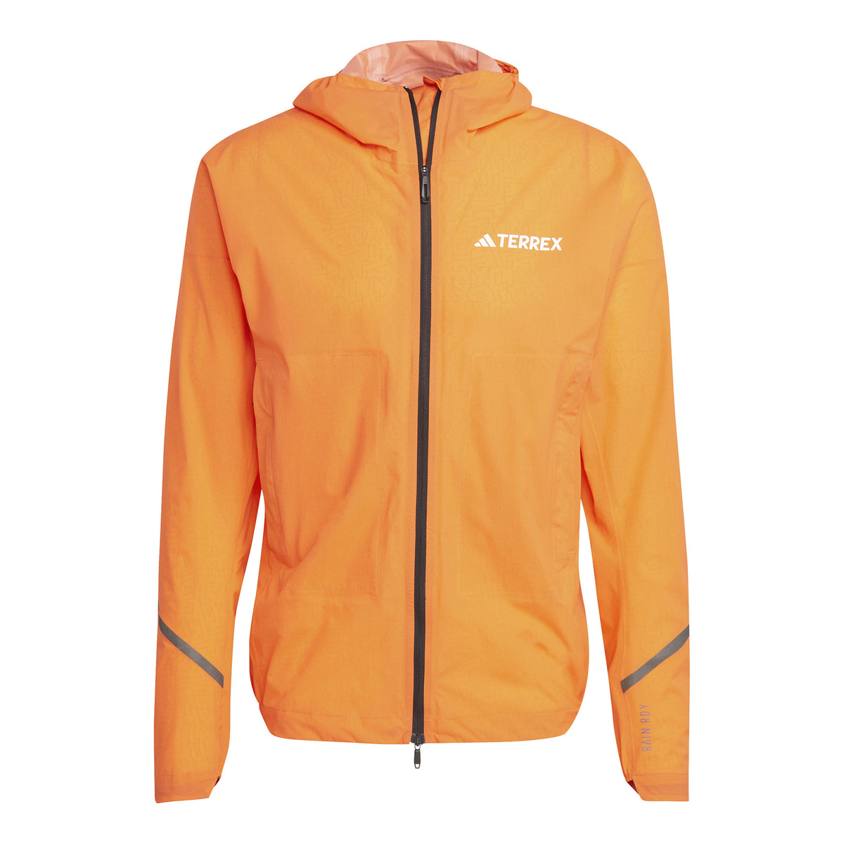 adidas Terrex XPR Light Rain Laufjacke Herren - neonorange,