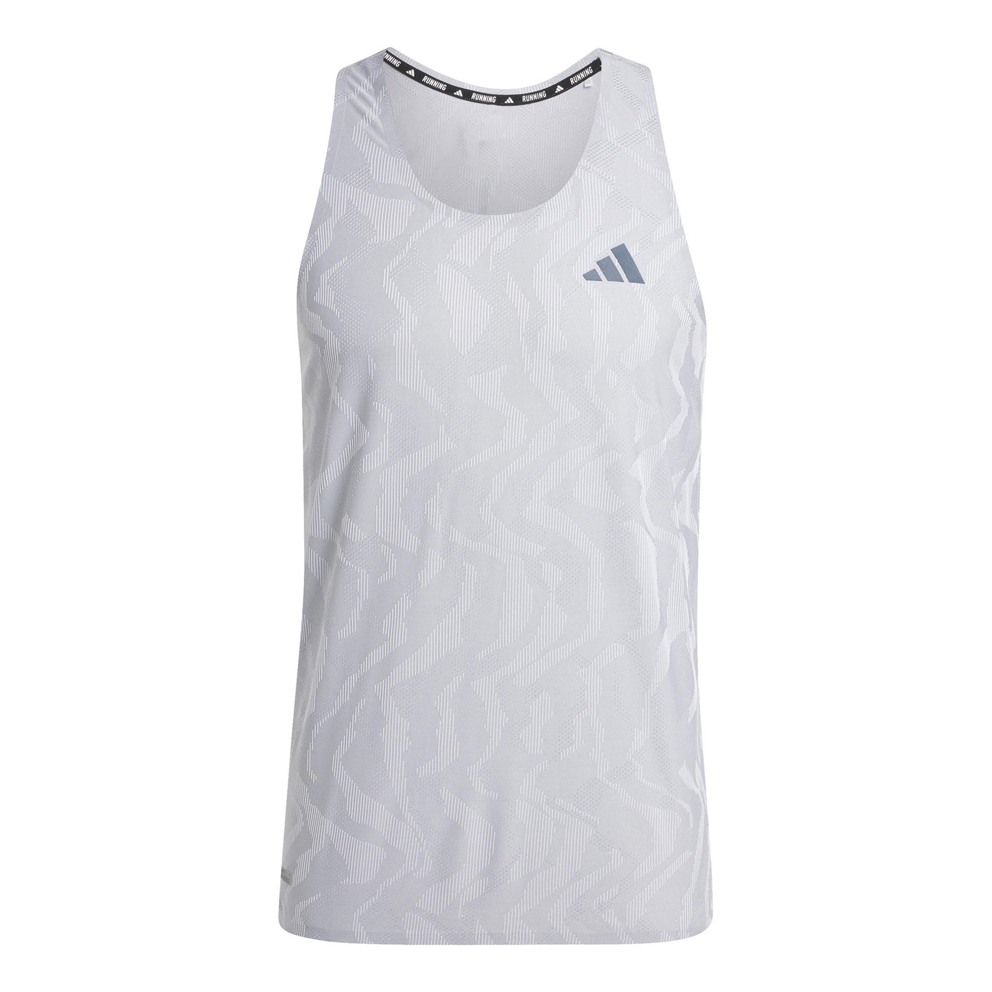 adidas Ultimate Engineered Laufshirt Herren-Silber