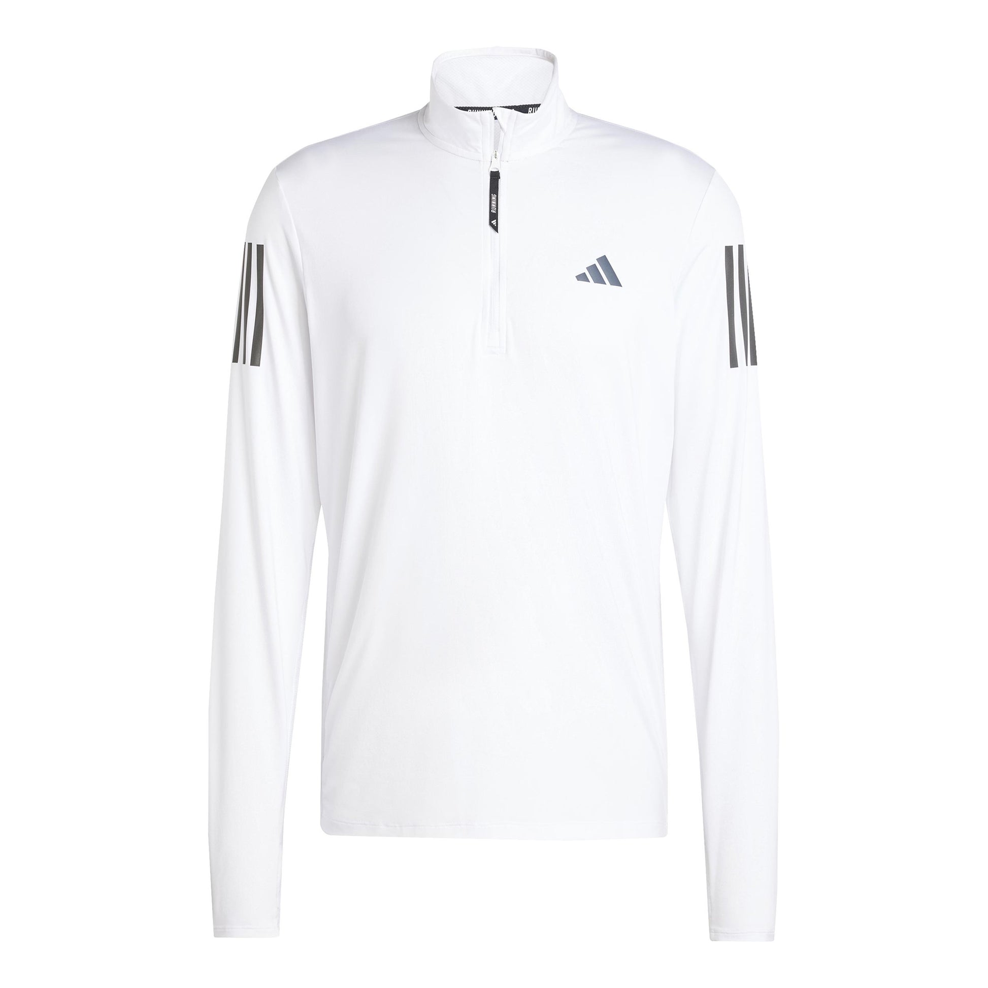 adidas Own The Run B Half-Zip Longsleeve Herren - weiß,
