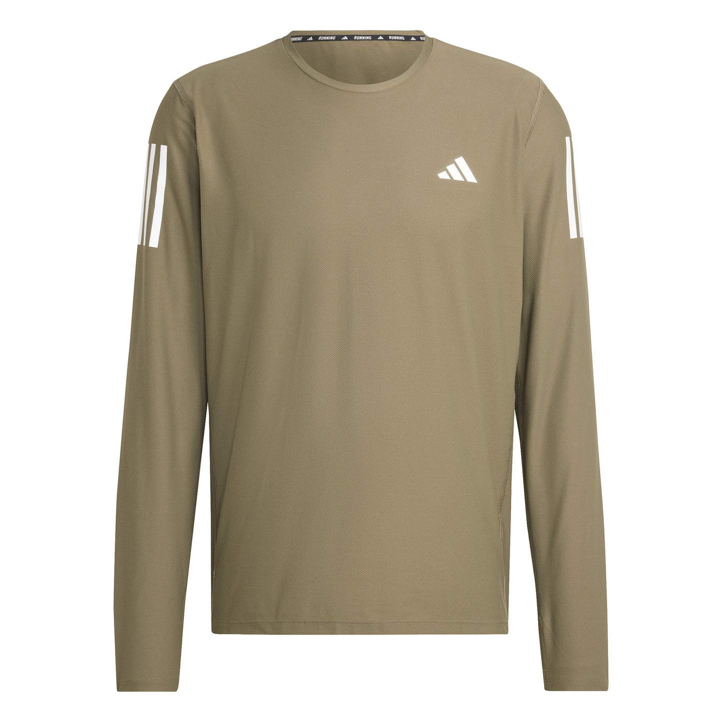 adidas Own the Run Longsleeve Herren - oliv,