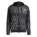 Adi365 High Visible Laufjacke Herren-Schwarz,Silber