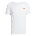 Adizero Laufshirt Herren-Weiß,Orange
