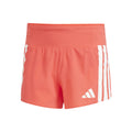 adizero Gel 3in Laufshorts Herren - koralle, weiß