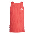 Adizero Tank-Top Herren-Rot,Weiß