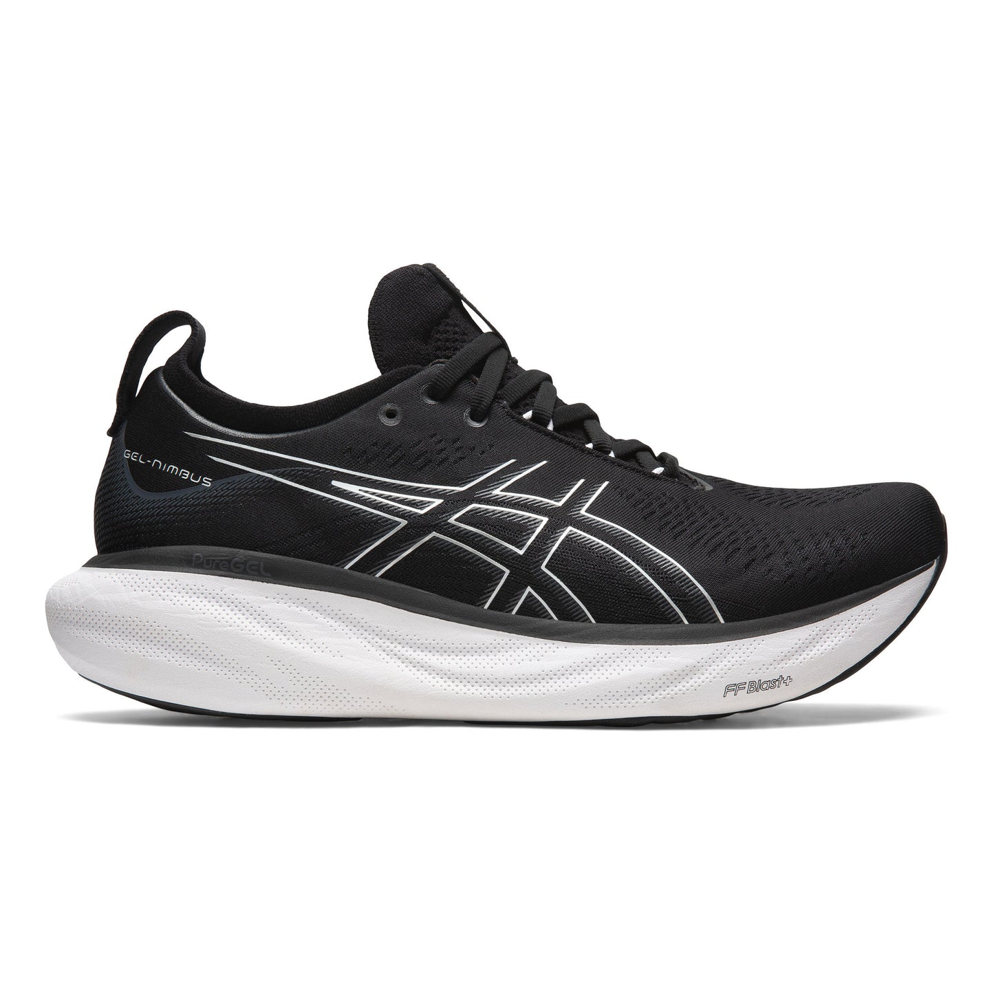 ASICS Gel-Nimbus 25 Neutralschuh Herren - schwarz, grau