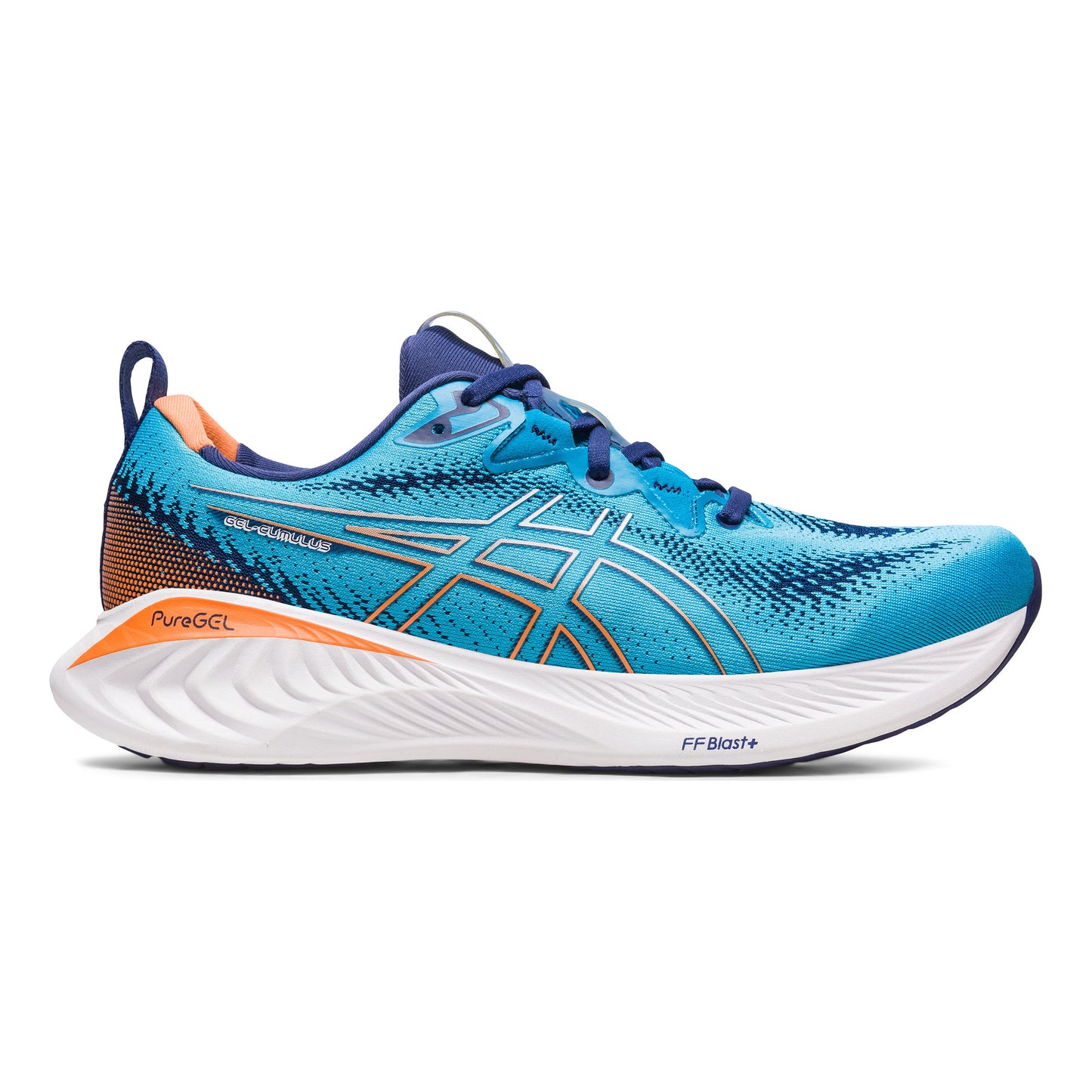 ASICS Gel-Cumulus 25 Neutralschuh Herren - blau, orange
