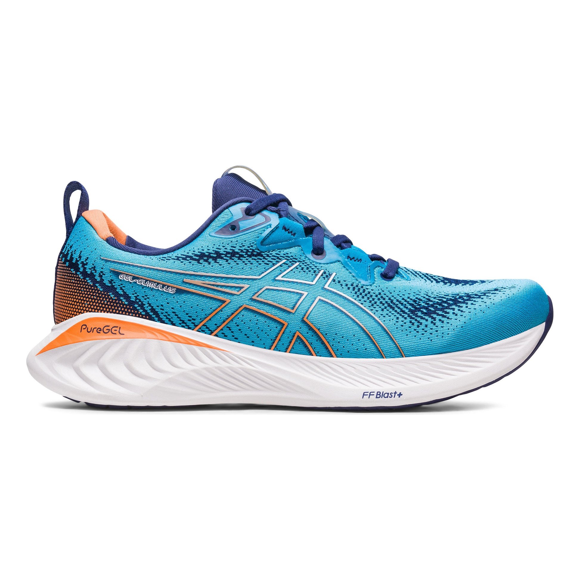 ASICS Gel-Cumulus 25 Neutralschuh Herren - blau, orange