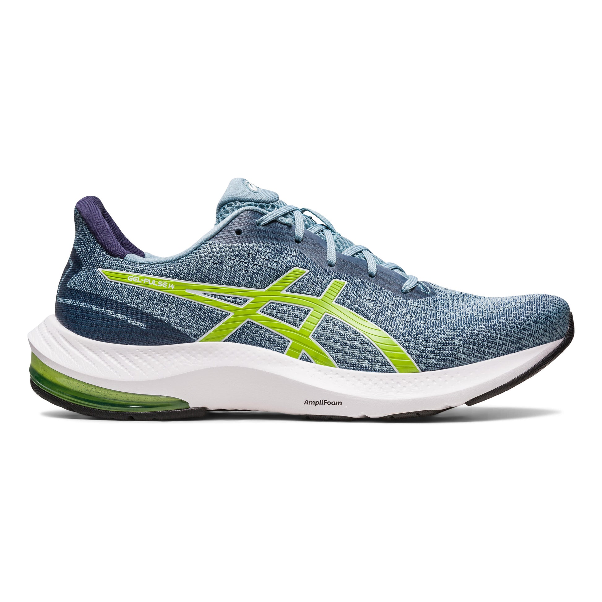 ASICS Gel-Pulse 14 Neutralschuh Herren - hellblau, grün