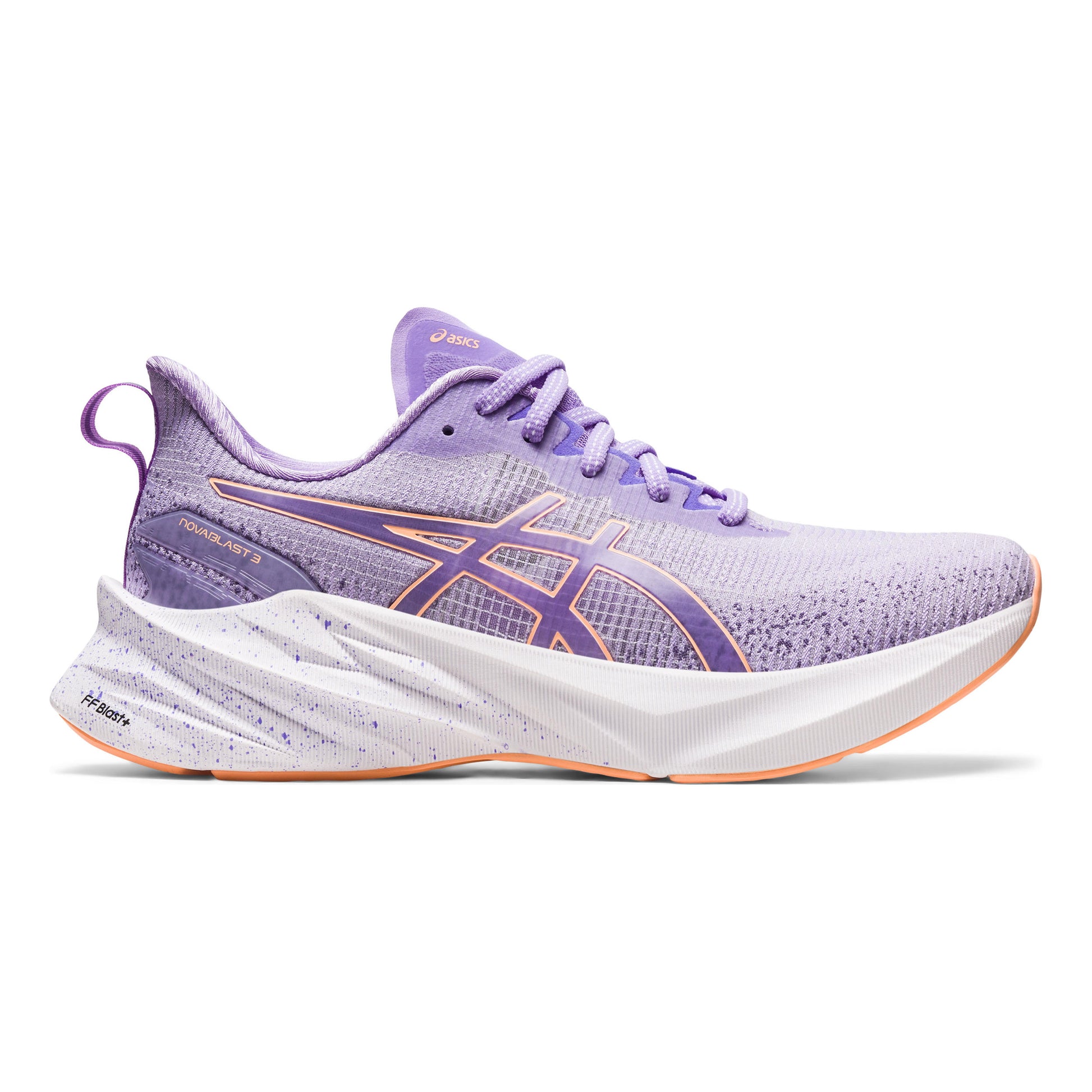 ASICS Novablast 3 LE Neutralschuh Damen - lila, gelb