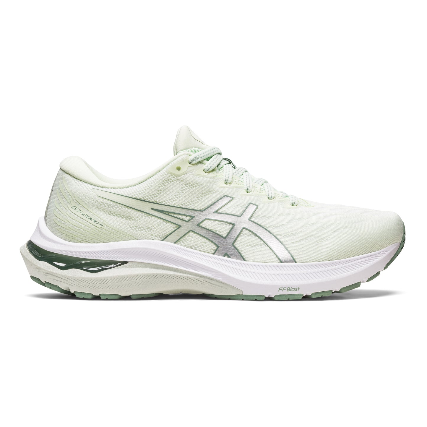 ASICS GT-2000 11 Stabilitätsschuh Damen - grün, grau