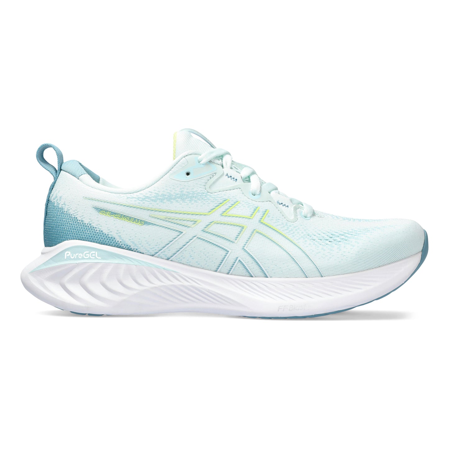 ASICS Gel-Cumulus 25 Neutralschuh Damen - hellblau, neongelb