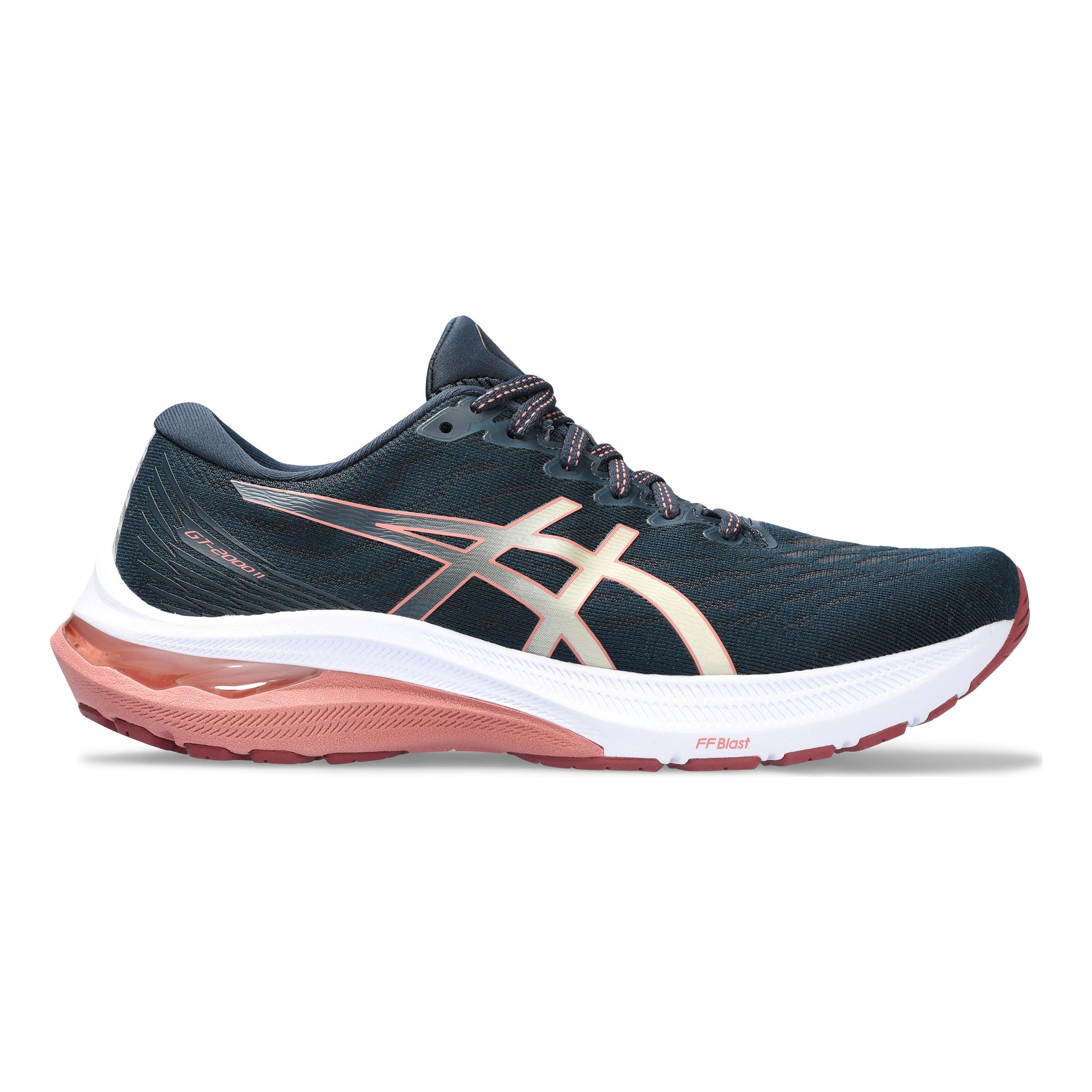 ASICS GT-2000 11 Stabilitätsschuh Damen - dunkelblau, beige