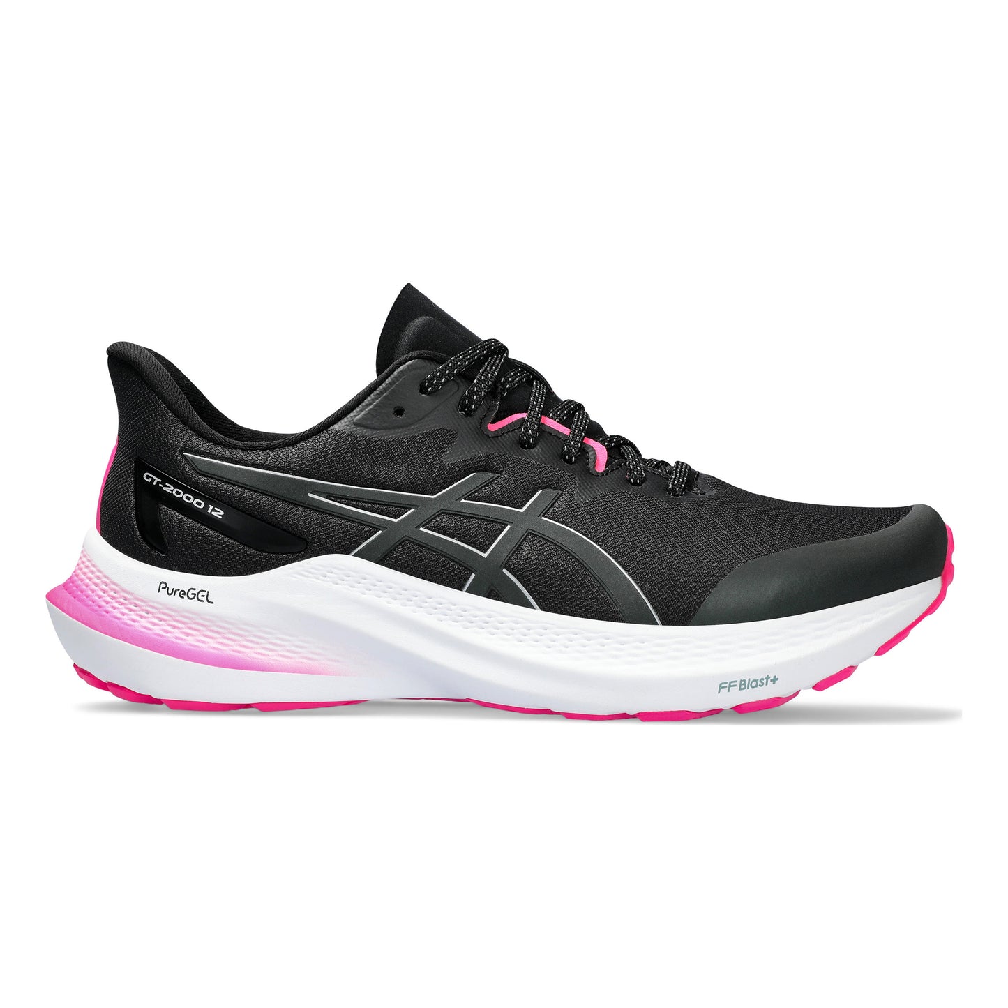 ASICS GT-2000 12 Lite-Show Stabilitätsschuh Damen - schwarz,
