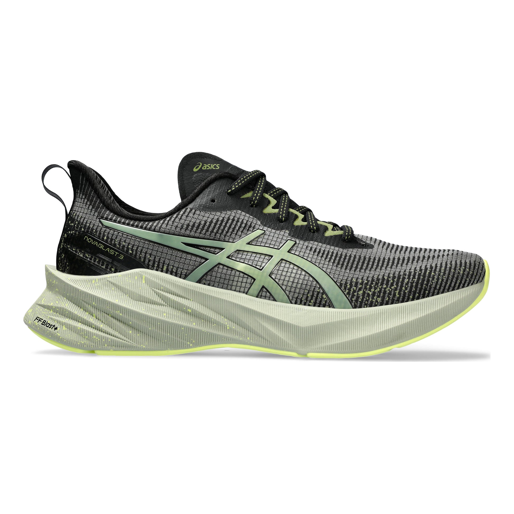 ASICS Novablast 3 LE Neutralschuh Herren - schwarz, neongelb