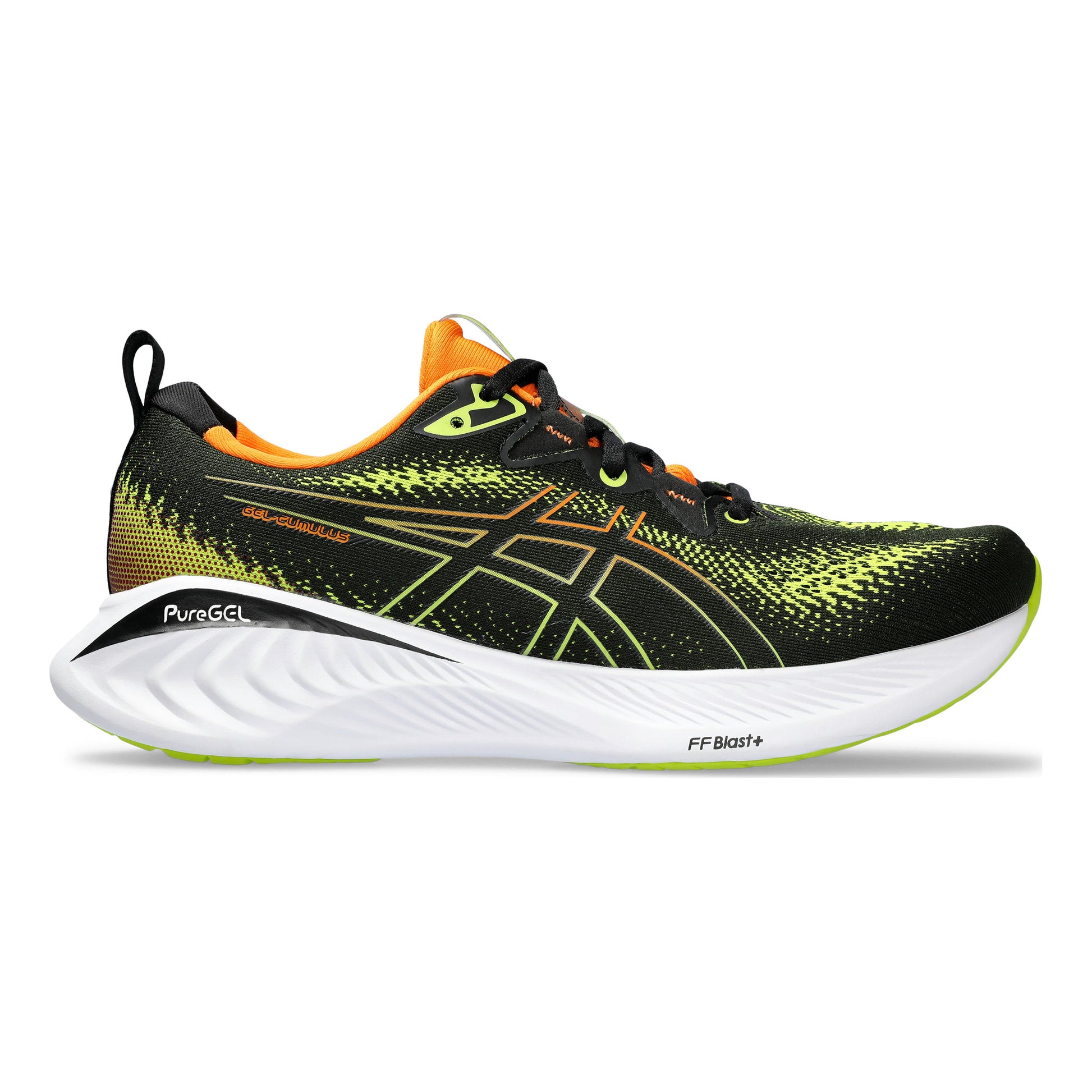 ASICS Gel-Cumulus 25 Neutralschuh Herren - schwarz, limette