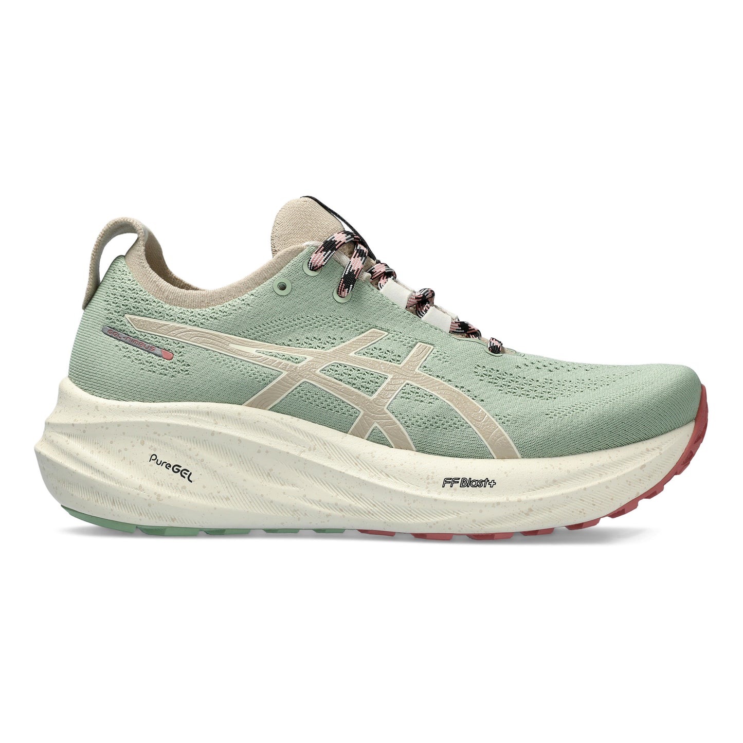 ASICS Gel-Nimbus 26 TR Neutralschuh Damen - salbei, nude