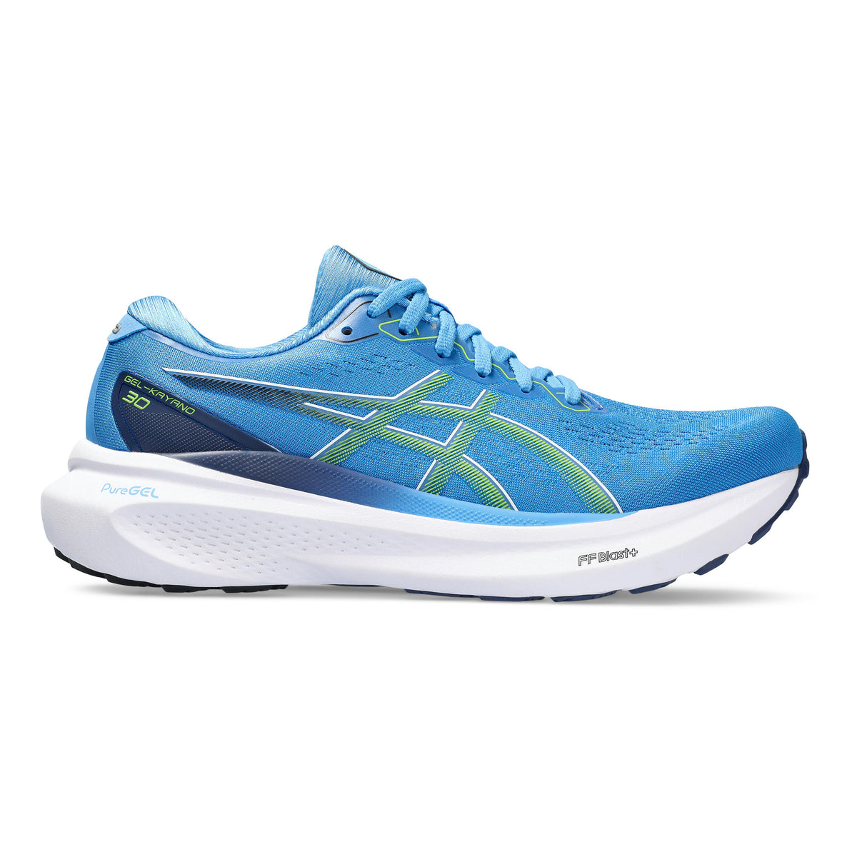 ASICS Gel-Kayano 30 Stabilitätsschuh Herren - türkis, neongrün