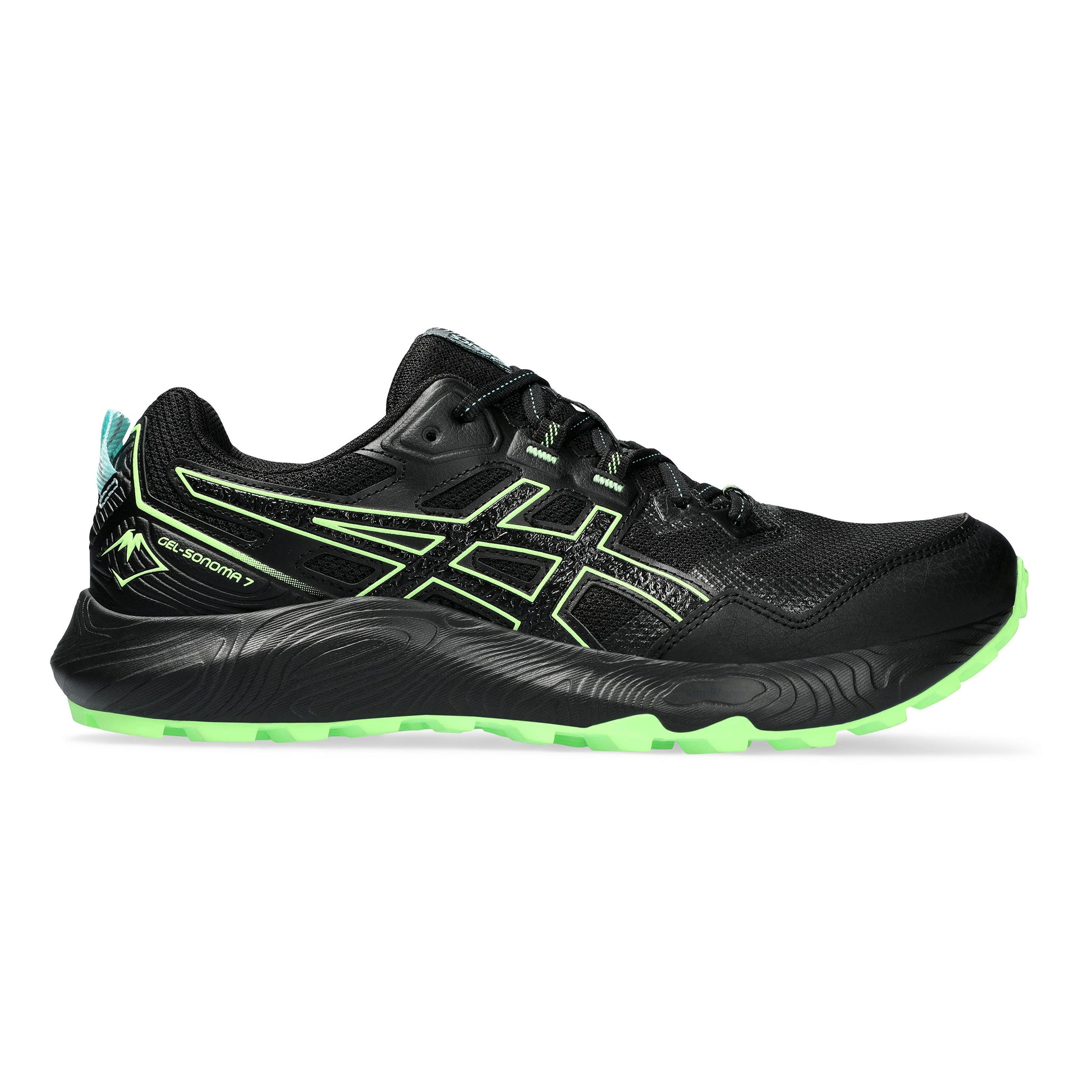 ASICS Gel-Sonoma 7 Trailschuh Herren - schwarz, neongrün