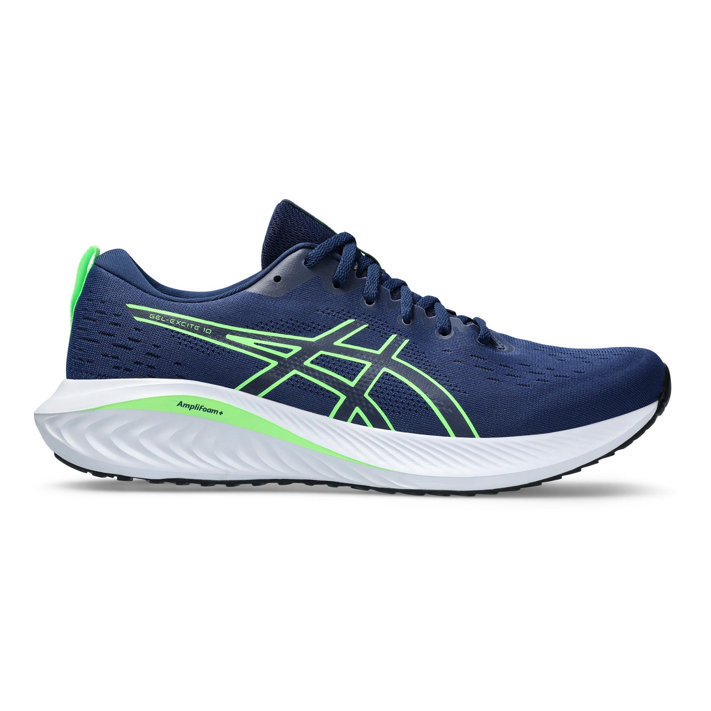 ASICS Gel-Excite 10 Neutralschuh Herren - dunkelblau, neongrün