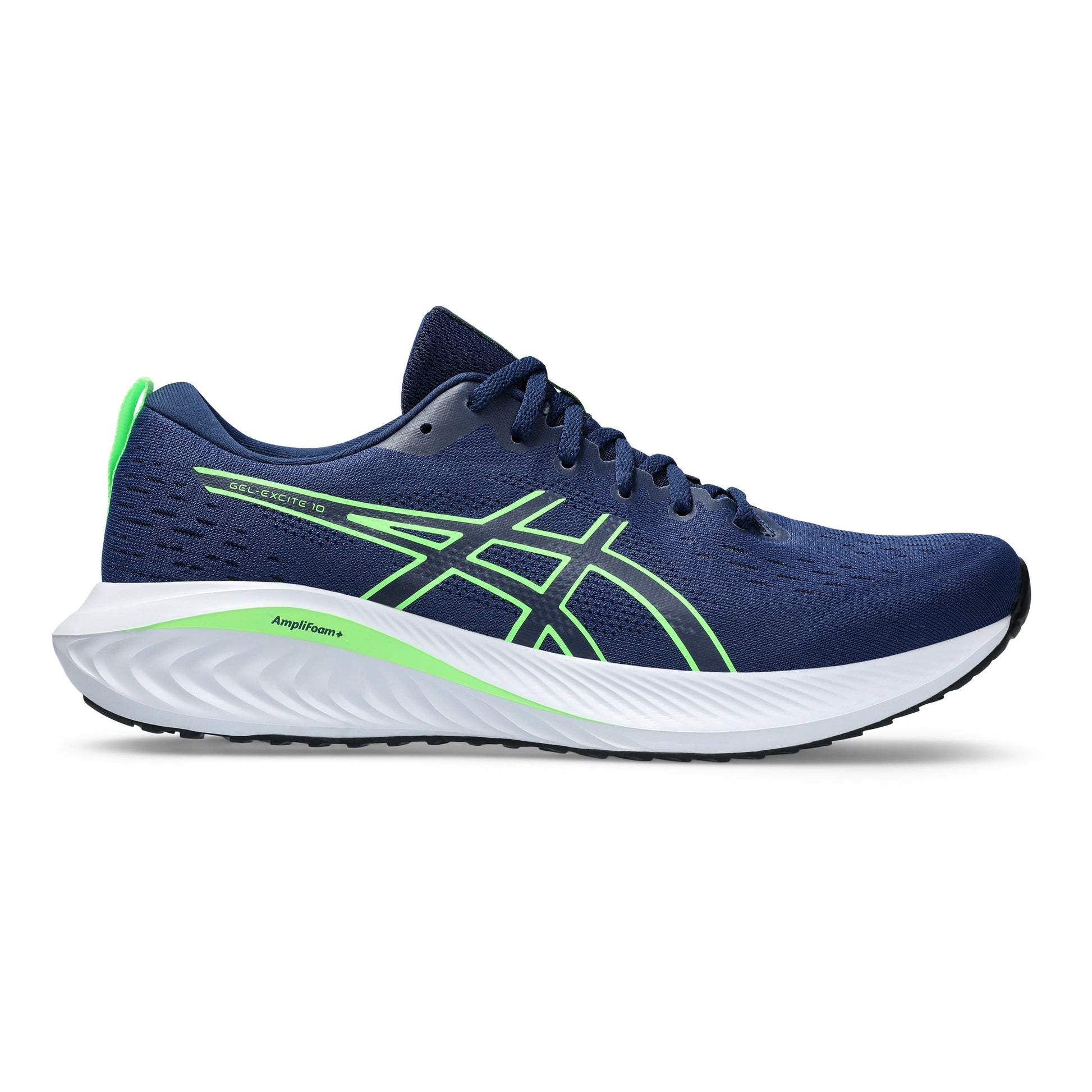 ASICS Gel-Excite 10 Neutralschuh Herren - dunkelblau, neongrün