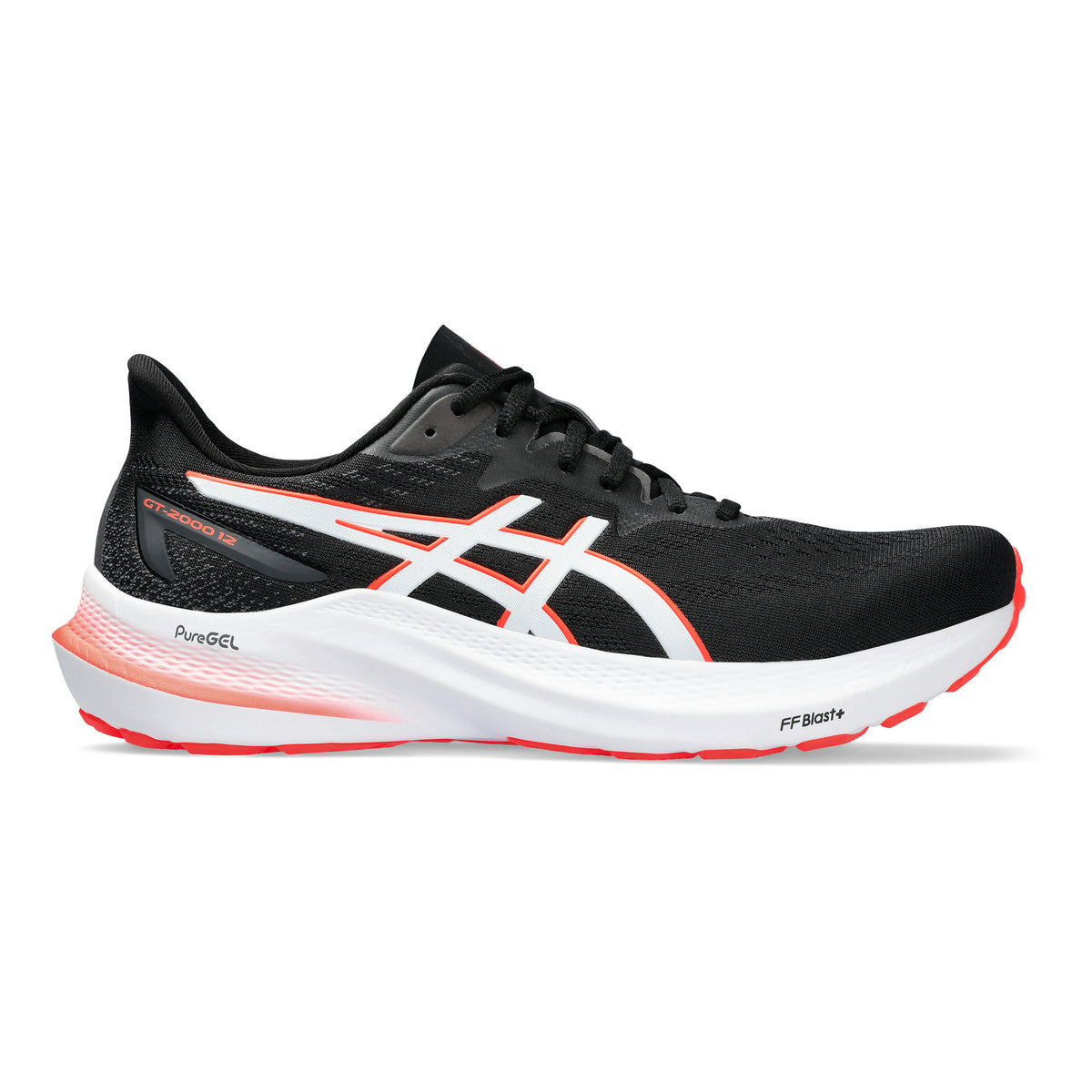 ASICS GT-2000 12 Stabilitätsschuh Herren - schwarz, weiß