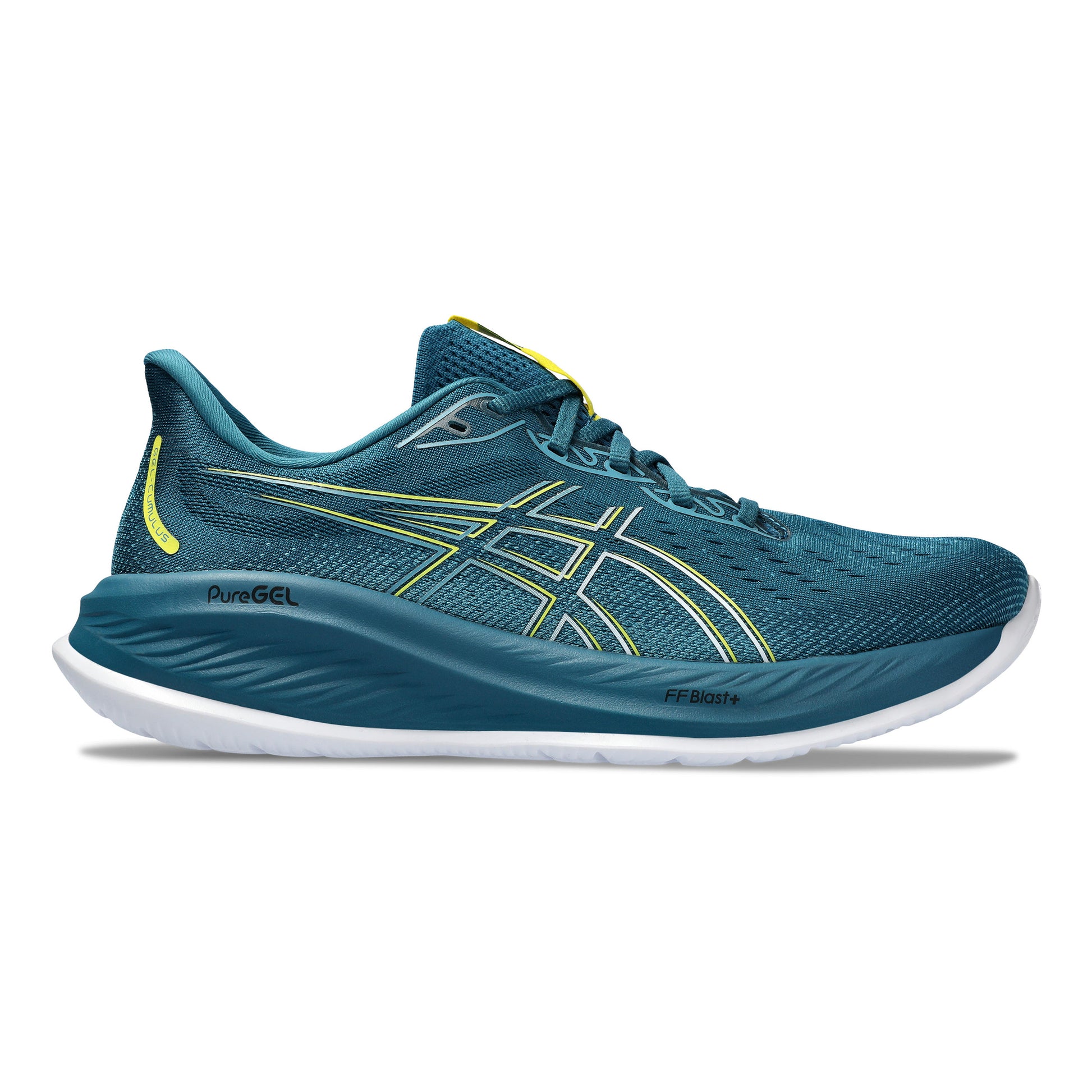ASICS Gel-Cumulus 26 Neutralschuh Herren - petrol, neongrün