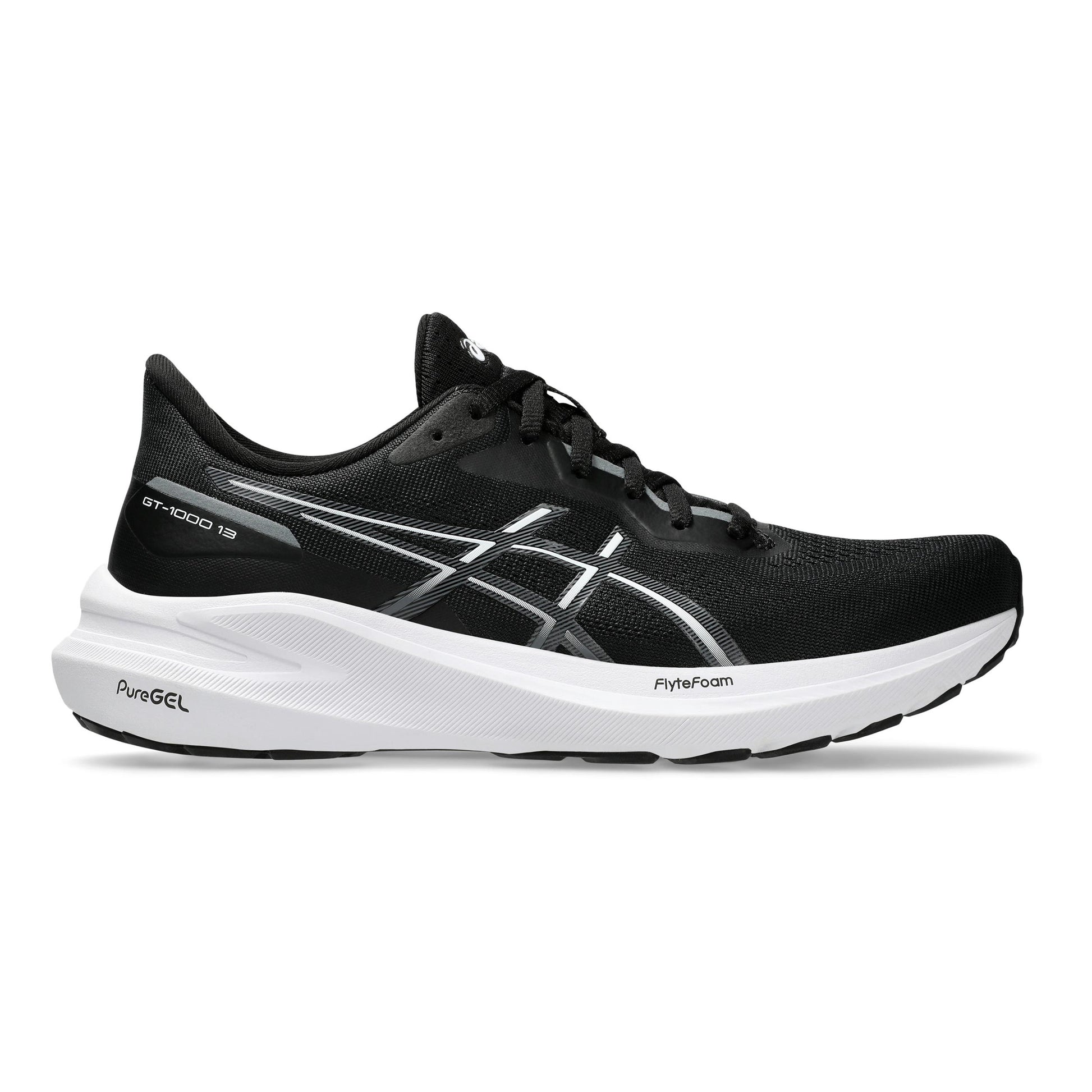 ASICS GT-1000 13 Stabilitätsschuh Damen-Schwarz,Weiß