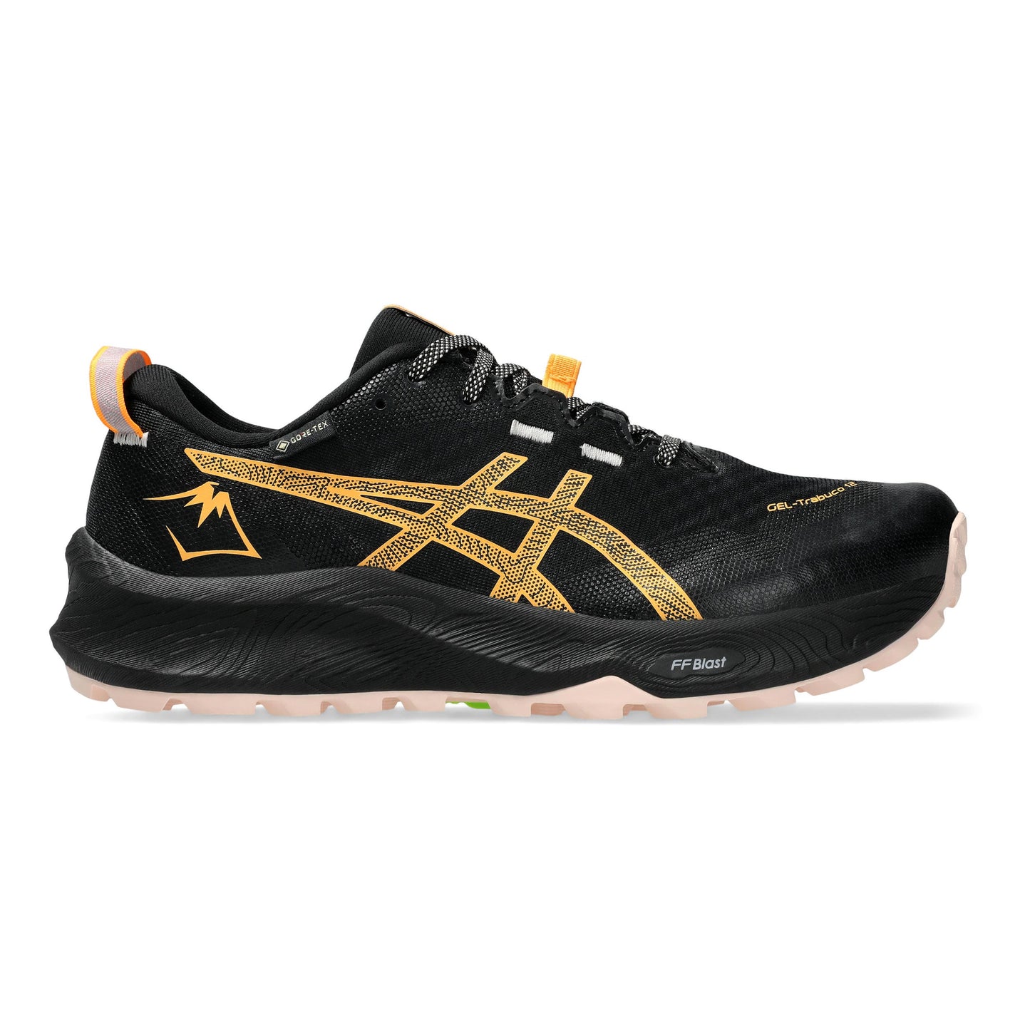 ASICS Gel-Trabuco 12 GTX Trailschuh Damen - schwarz, orange