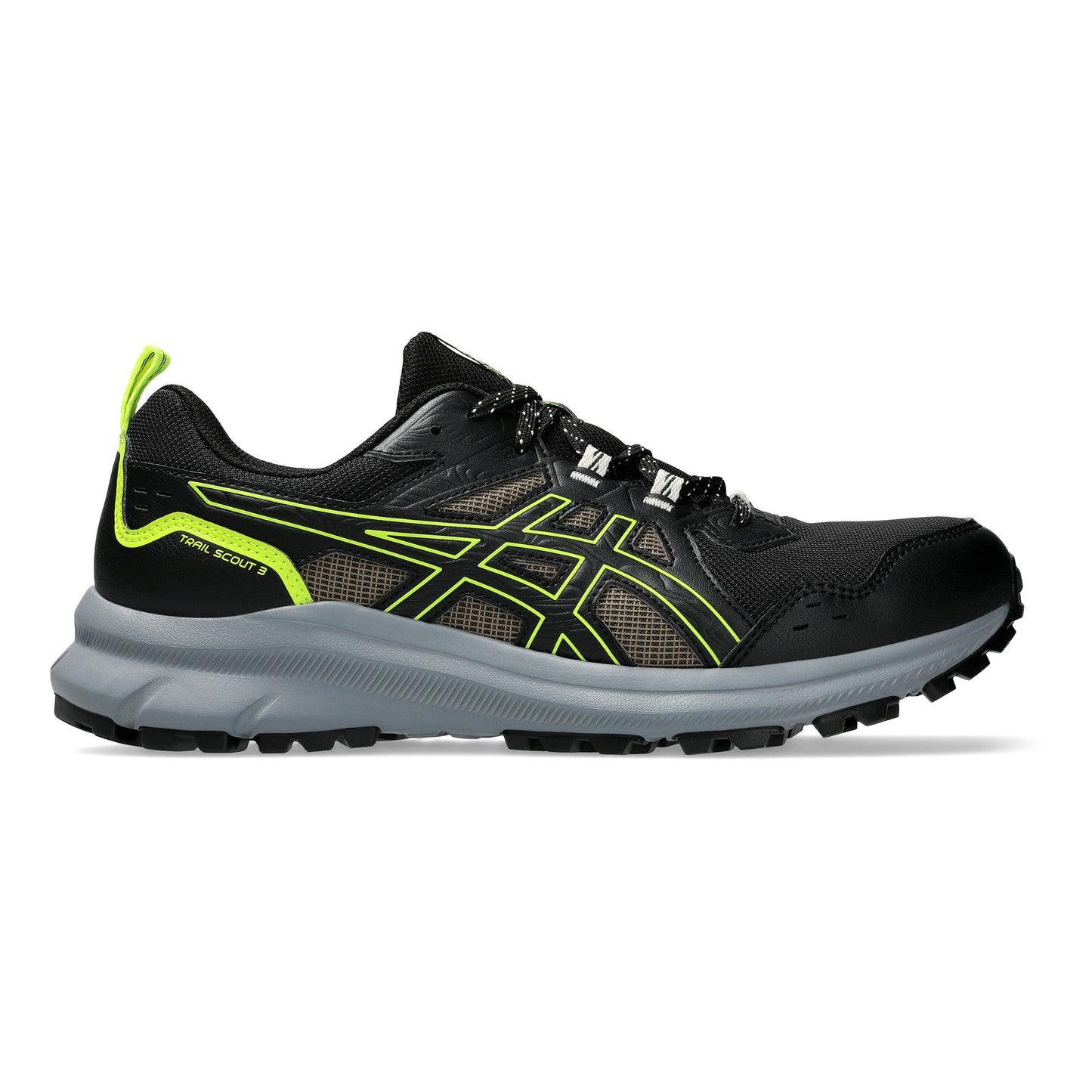 ASICS Trail Scout 3 Trailschuh Herren - schwarz, gelb