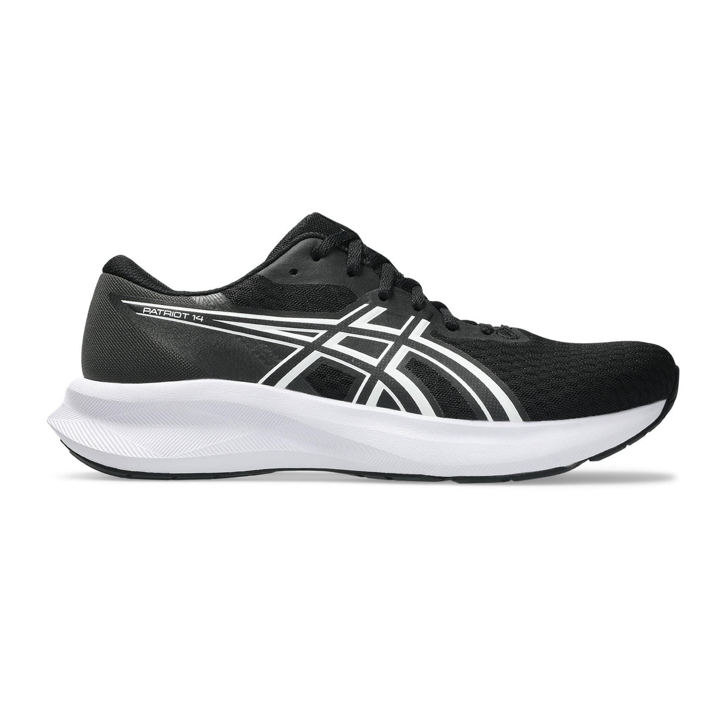 ASICS Patriot 14 Neutralschuh Herren-schwarz, weiß
