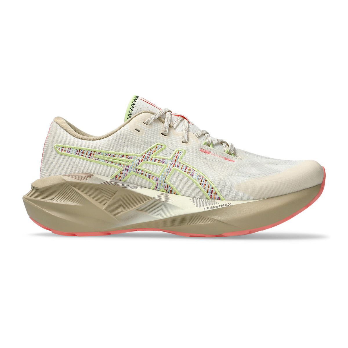ASICS Novablast 5 TR Neutralschuh Damen - beige, zitronengelb