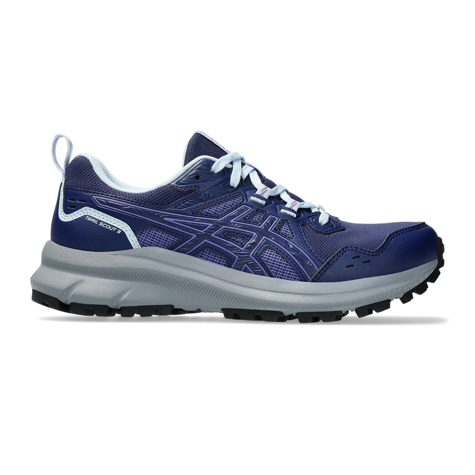 ASICS Trail Scout 3 Trailschuh Damen - dunkelblau, hellblau