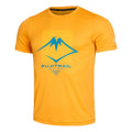 Fujitrail Logo Laufshirt Herren - gelb,