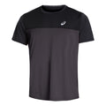 Race Laufshirt Herren - schwarz, grau