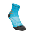 Technology Run Quarter Sportsocken Unisex - blau, orange