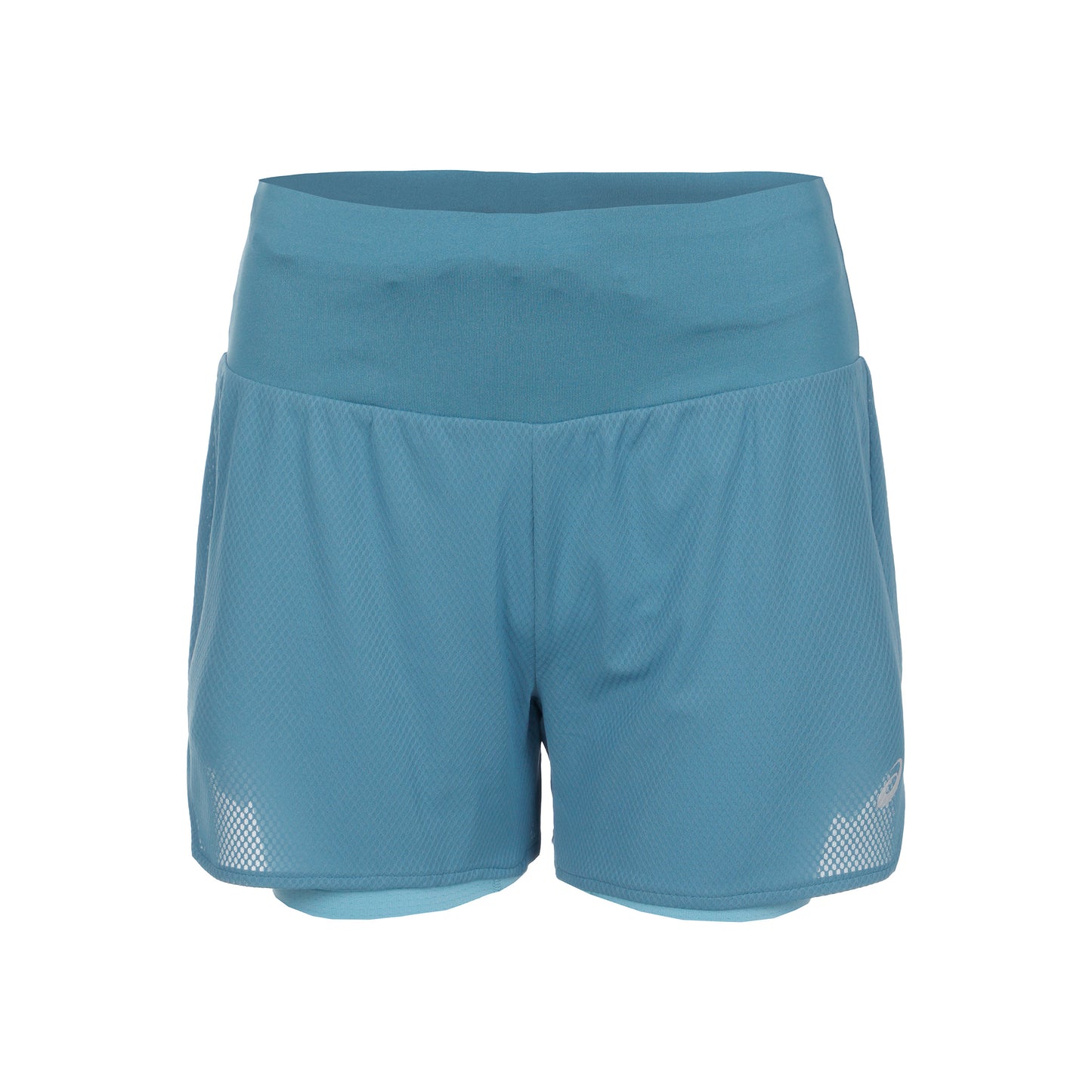 ASICS Ventilate 2in1 3.5in Shorts Damen - blau,