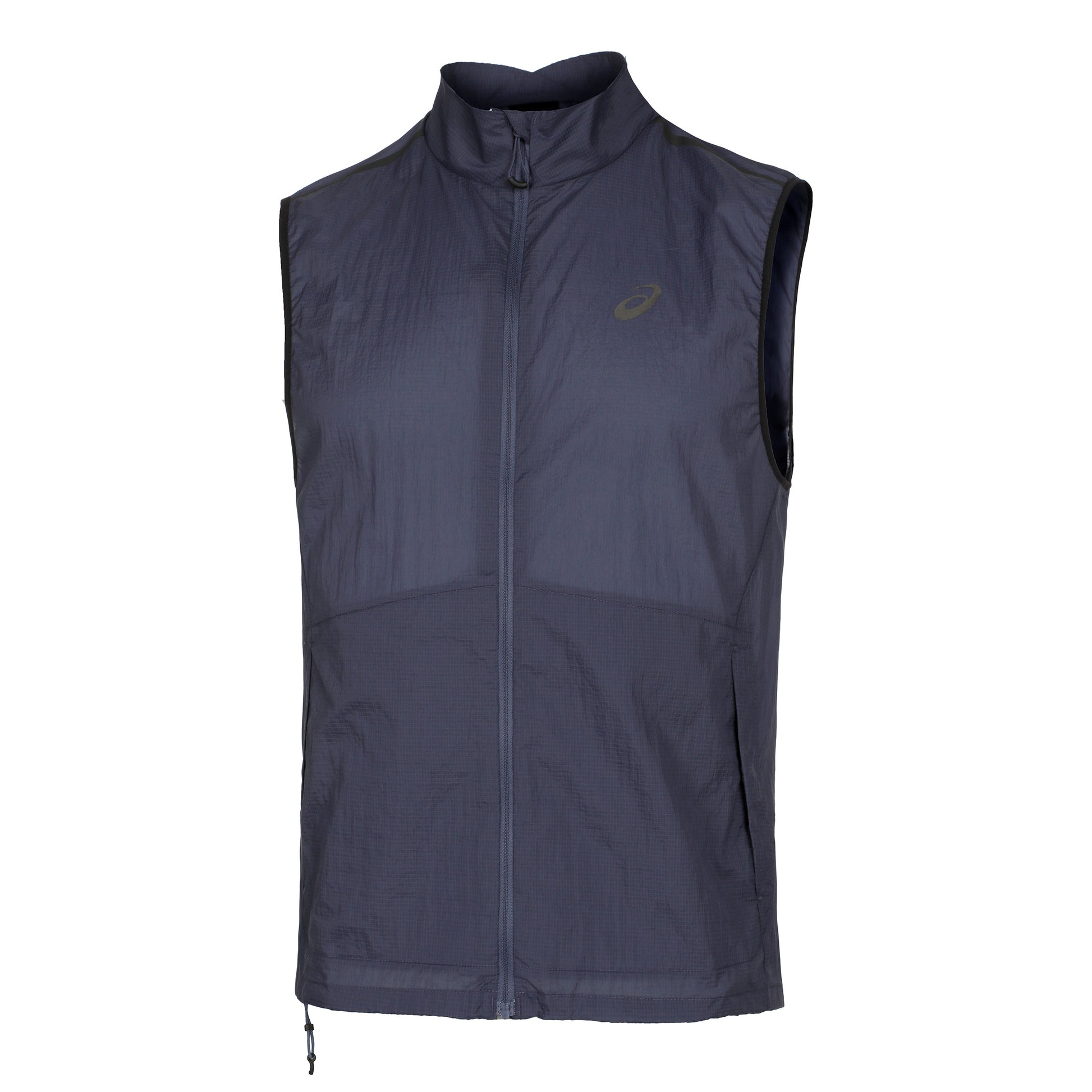 ASICS Metarun Packable Gilet Laufweste Herren-dunkelblau, blaugrau