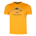 Fujitrail Logo Laufshirt Herren - gelb,
