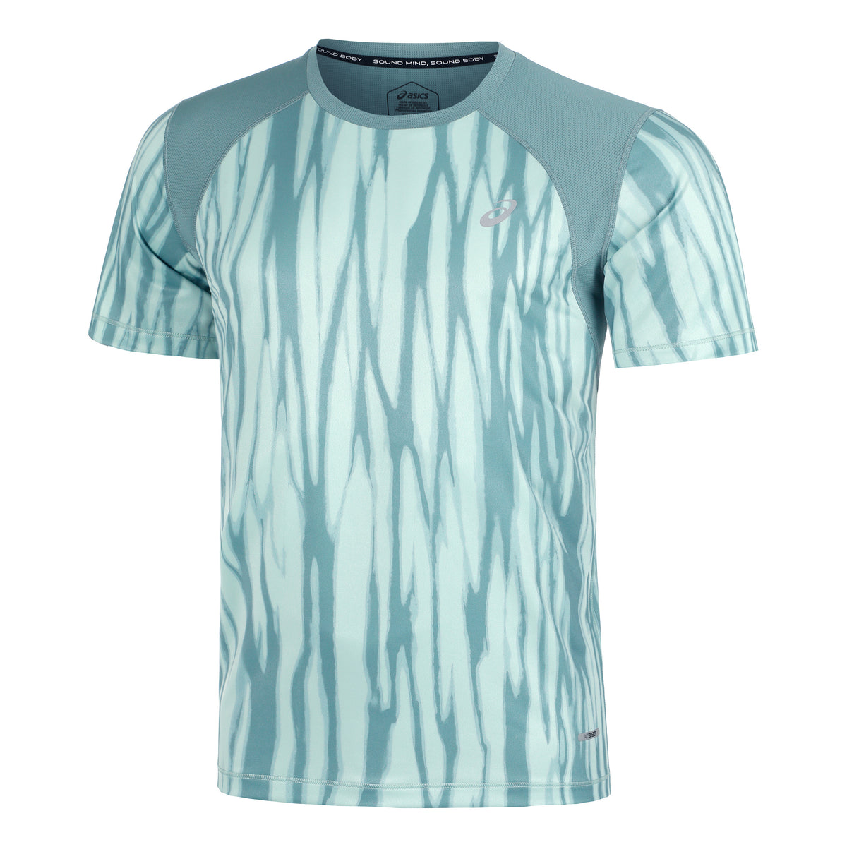 ASICS Road AOP Laufshirt Herren - salbei,