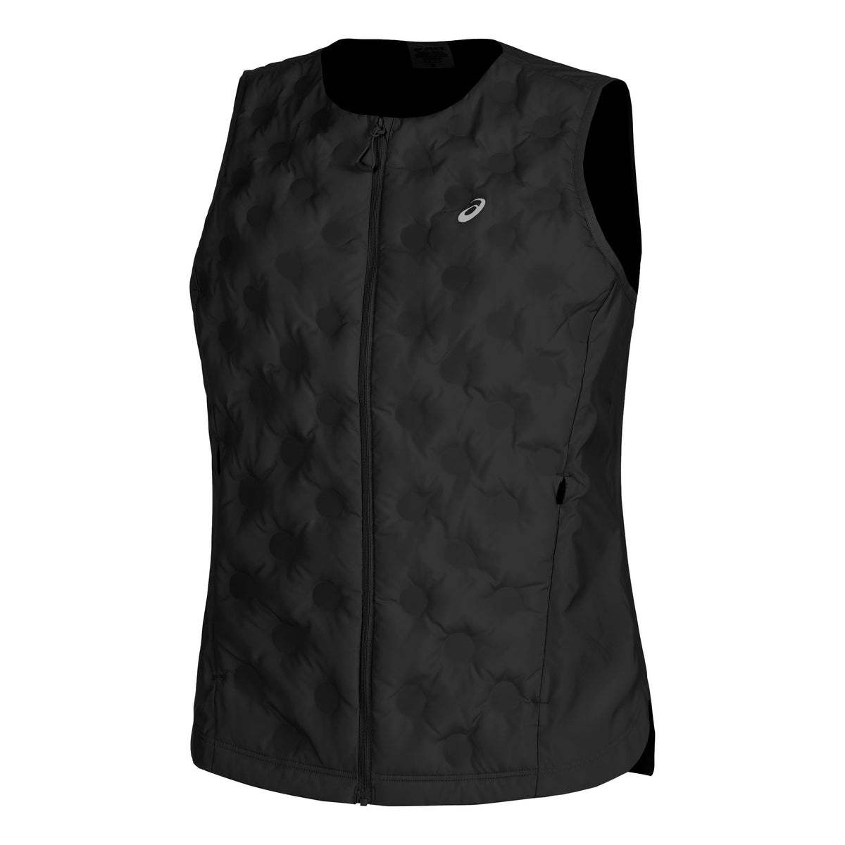 ASICS Nagino Run Padded Gilet Laufweste Damen - schwarz,